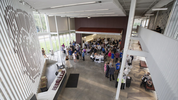 Medallion reception for The Founders Club