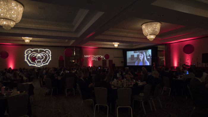 Kansas City Downtown Marriott ballroom