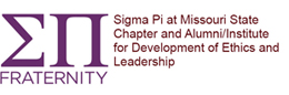 Sigma Pi at Missouri State Chapter and Alumni/Institute for Development of Ethics and Leadership