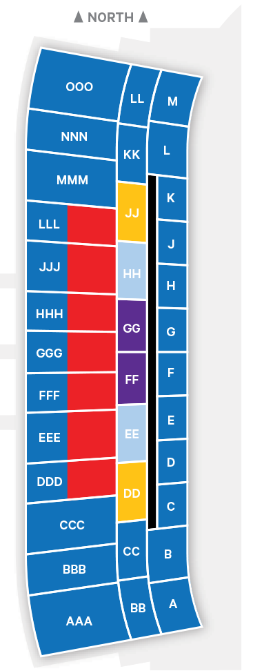 Plaster Sports Complex seating chart